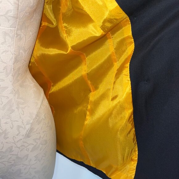 Lillie Rubin Vintage Womens Blazer Size 8 Blue Lion Button Pockets Casual - Picture 8 of 16